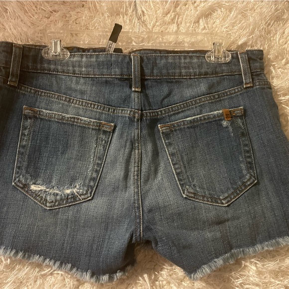 Joe Jeans Distressed Denim Shorts - Picture 2 of 3